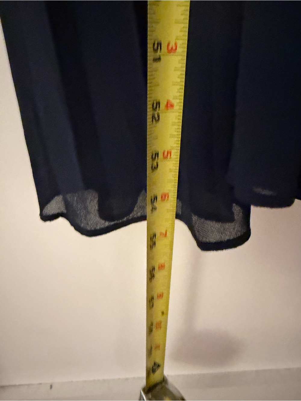 Michael Kors Deep Navy Pleated Maxi Dress with Crossed Back Straps - Picture 7 of 7